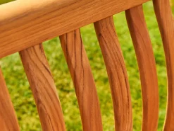 Teakholz Bank Broadfield 122cm Zweisitzer