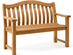 Teakholz Bank Turnberry 129cm 2-Sitzer