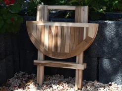 Teakholz Beistelltisch Modena Economy Ø50cm