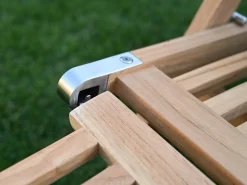 Teakholz Deckchair Milano Premium