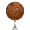 Teakholz Deko Fußball Ø22cm