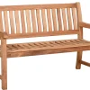 Teakholz Gartenbank Napa 130cm 2-Sitzer