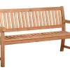 Teakholz Gartenbank Napa 160cm 3-Sitzer