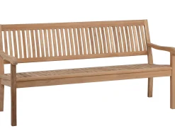 Teakholz Gartenbank 4-Sitzer Coral 180cm