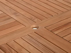 Teakholz Gartentisch Palazzo 157x157cm
