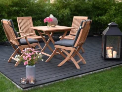 Teakholz Klappstuhl Milano Premium