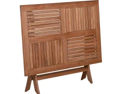 Teakholz Klapptisch Milano Premium 120x80cm