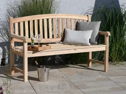 Teakholz Sitzbank Anita 3-Sitzer 150cm