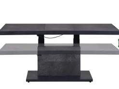 5-teiliges Alu Eck Loungeset Providence mit Lift-Tisch Newport