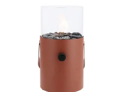 Tischfeuer Cosiscoop Original terra brown